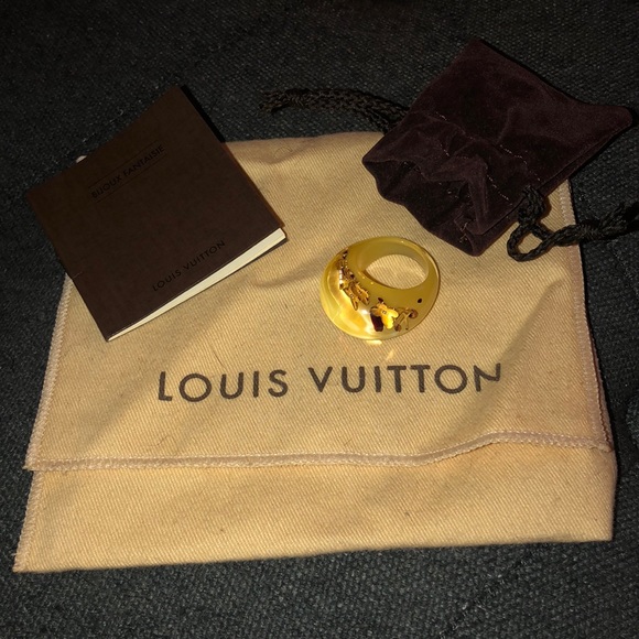 Louis Vuitton | Jewelry | Louis Vuitton Inclusion Ring | Poshmark